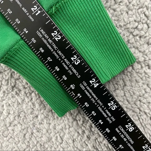 Nike Sweater Adult L Pullover Green Swoosh Spell Out Hoodie Sweatshirt Mens - Picture 9 of 13